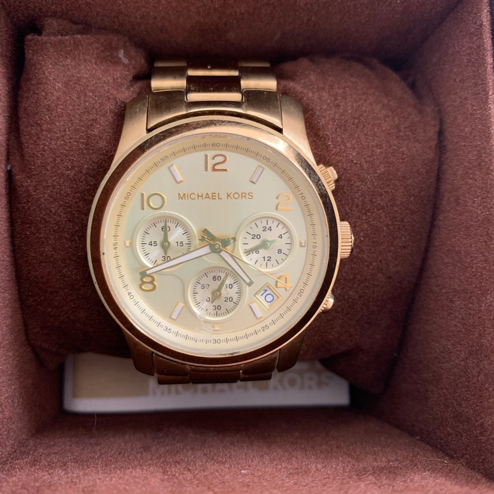 Michael Kors gold watch